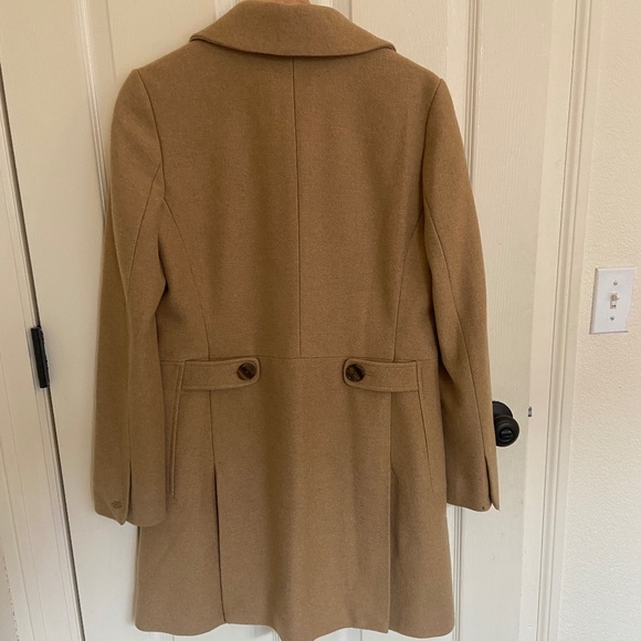 Banana Republic Wool Camel Coat - Picture 2 of 8